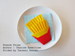 Photo Origami French Fries, Author : Charles Esseltine, Folded by Tatsuto Suzuki